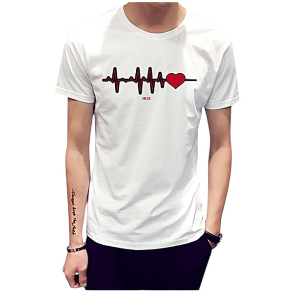 New Stylish Half Sleeve Jersey Fabrics T-Shirt For Men