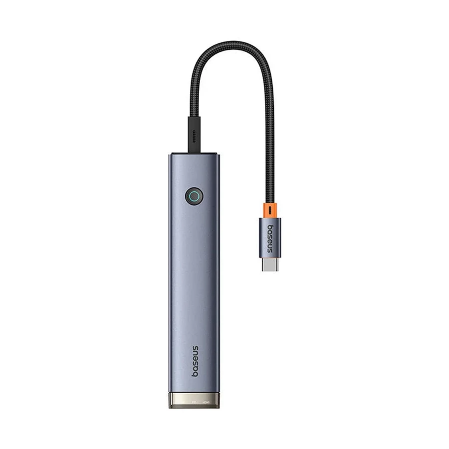 Baseus AIR UltraJoy USB-C to HDMI, USB 3.0, USB 2.0 & Type-C Hub Gray