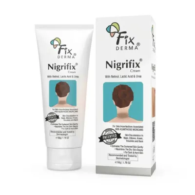 Fix Derma Nigrifix With Retinol Lactic Acid & Urea Cream 50g (India)