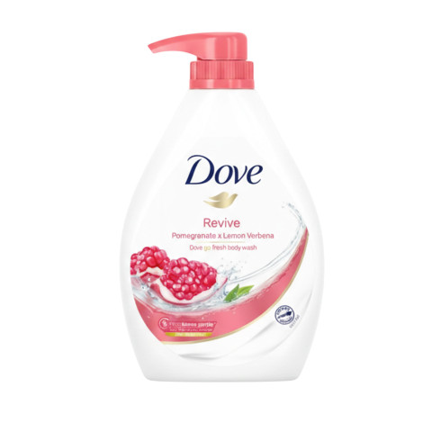 Dove Revive Pomegranate & Lemon Verbena Scent Body Wash 1L (Thailand)