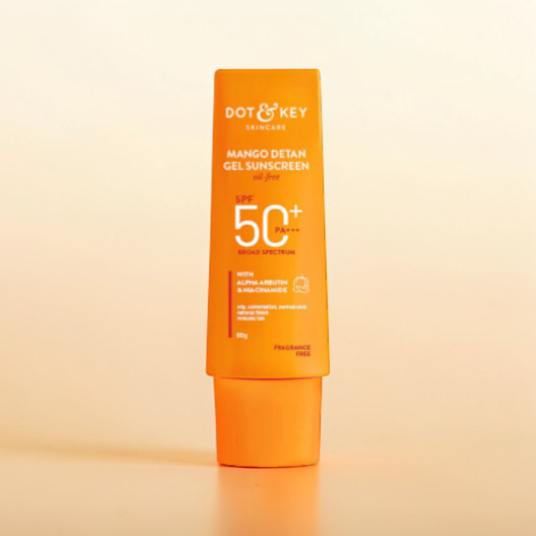 Dot & Key Mango Detan Oil-Free Sunscreen SPF 50+ PA+++ 80g (India)