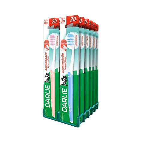 Darlie Compact Clean Soft Tooth Brush (Thailand)