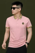 Men's Pure Cotton Polo Shirt, 200 GSM, Sizes M to XXL