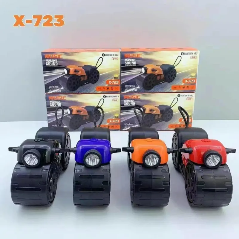 X-723 Motorcycle-Shaped Bluetooth Speaker