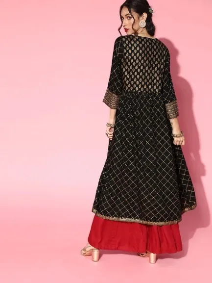 Readymade AC Cotton Printed Two Piece, Free Size, 52 Inch Long
