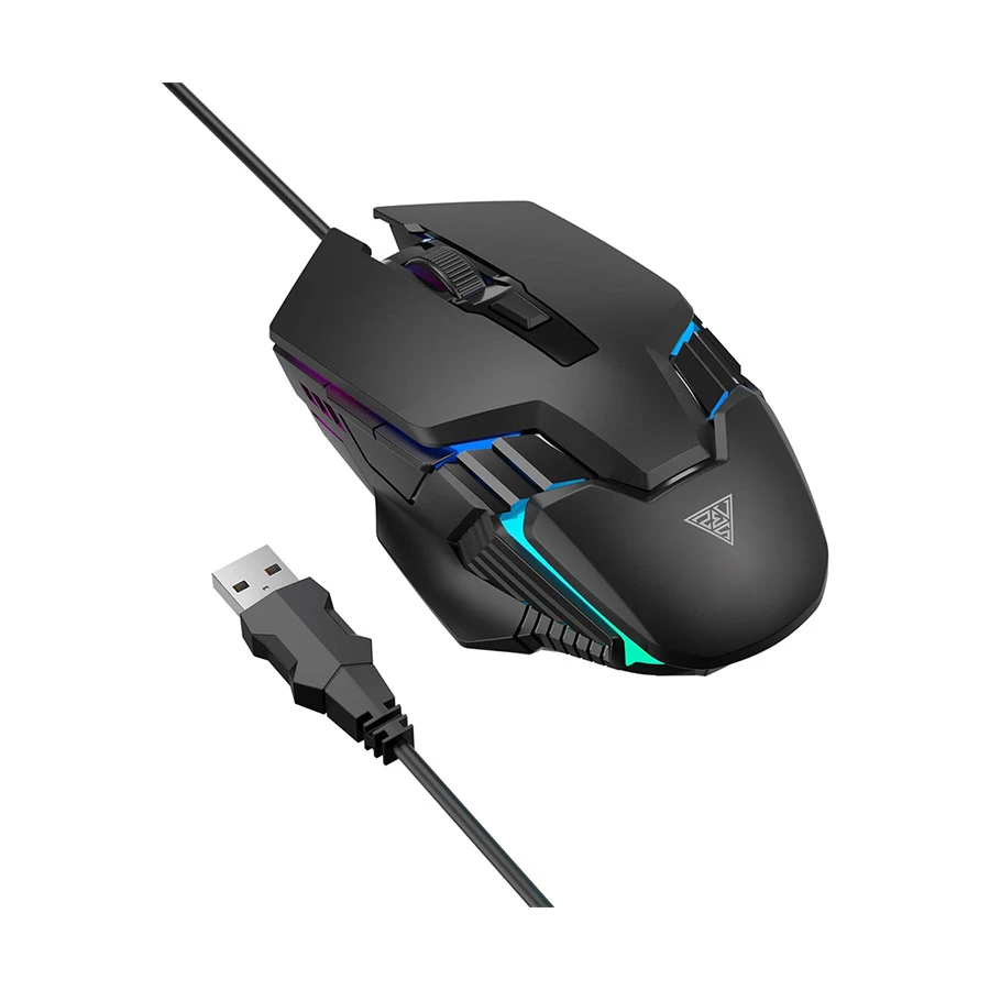 GAMDIAS AURA GS4 Wired Black Optical Gaming Mouse