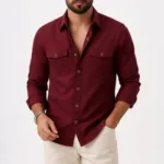 Full sleeves double pocket Shirt