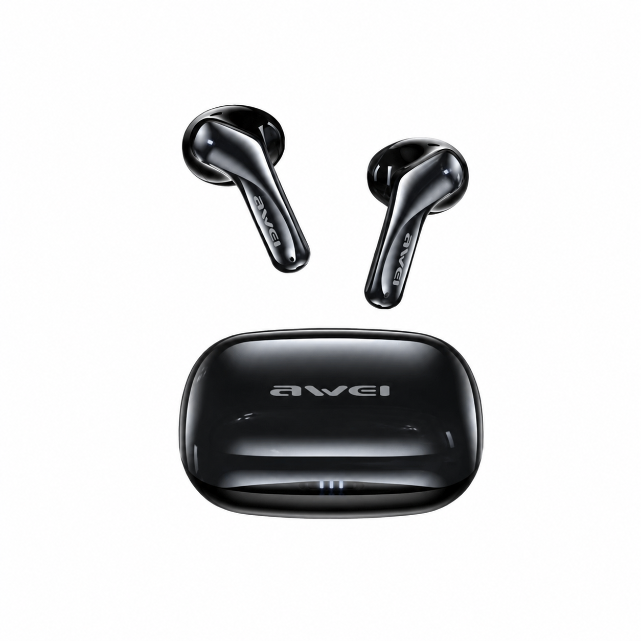 Awei T230 ANC Pro True Wireless Earbuds – Bluetooth 6.0 Active & Environmental Noise Cancelling Earphones with 300mAh Charging Case