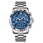 Tinaibin 6626: The Ultimate Blue Dial Multi-Function Men's Watch