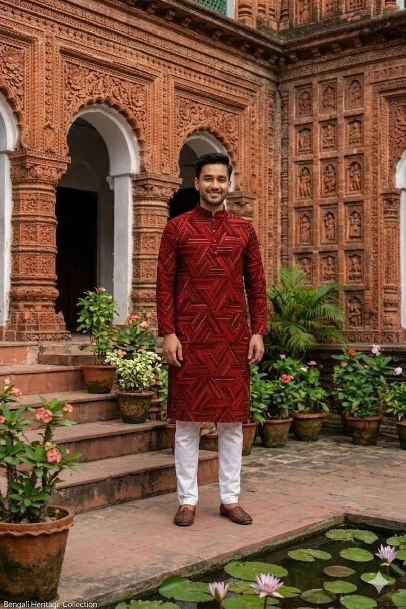 Men's Soft Micro Fabric Panjabi, Panjabi Only, M to XXL