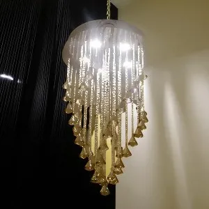 Qulik Modern Chandelier Decorative Hanging 5 Head Shape LED Ceiling Light (QL-JX0646)