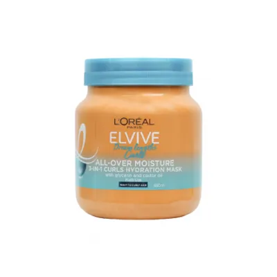 L'Oreal Elvive Dream Lengths Curls 3-in-1 Curls Hydration Mask 680ml (Spain)