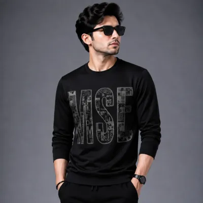 Men's Full Sleeve Polyester T-Shirt in Thin Jersey, 160 GSM