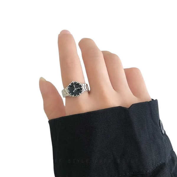 Creative Watch Shaped Fashion Ring