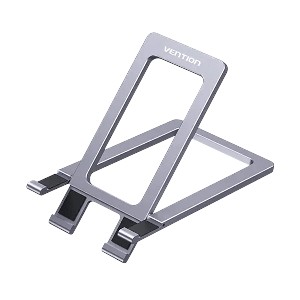 Vention KCZH0 Gray Aluminum Alloy Portable Desk Cell Phone Stand Holder