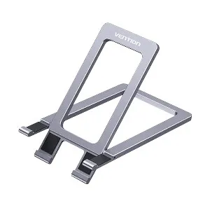 Vention KCZH0 Gray Aluminum Alloy Portable Desk Cell Phone Stand Holder