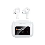 Awei T56 ANC True Wireless Earbuds – Smart LED Touch Screen Charging Case, Bluetooth 5.4, -35dB Active Noise Cancellation & IPX6 Waterproof