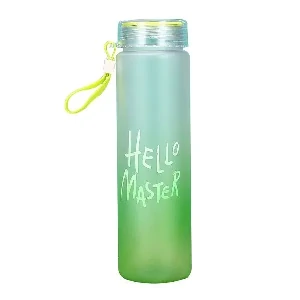 Transparent 500ml Portable Plastic Water Bottle