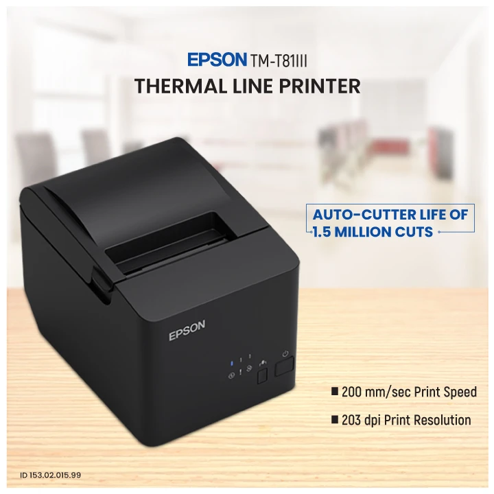 Epson TM-T81III POS Printer (LAN, DK)