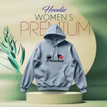 Premium Comfortable (Princess-Sky) Ladies winter hoodie