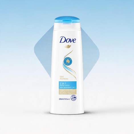 Dove 2 in 1 Daily Care Shampoo + Conditioner 200ml (Philippines)