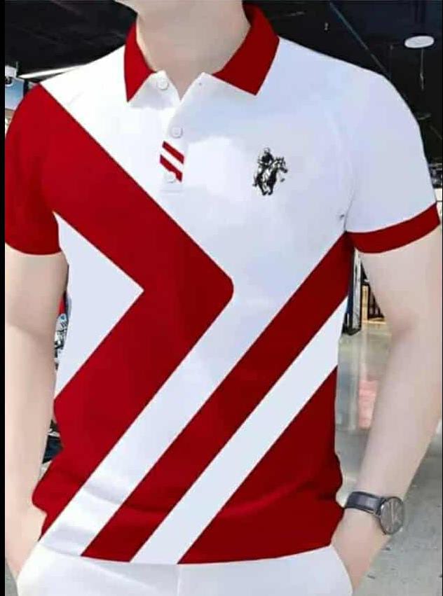 Men's Half Sleeve Pique Knit Polo Shirt, Sizes XL and XXL