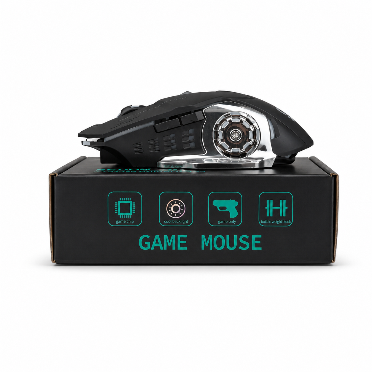 T1 & T2 Professional Wireless Gaming Mouse | Rechargeable Battery | Cool Backlight for FPS Shooter
