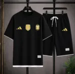 World Cup Mesh Tee and Short Pant Combo, Waist 28 to 36