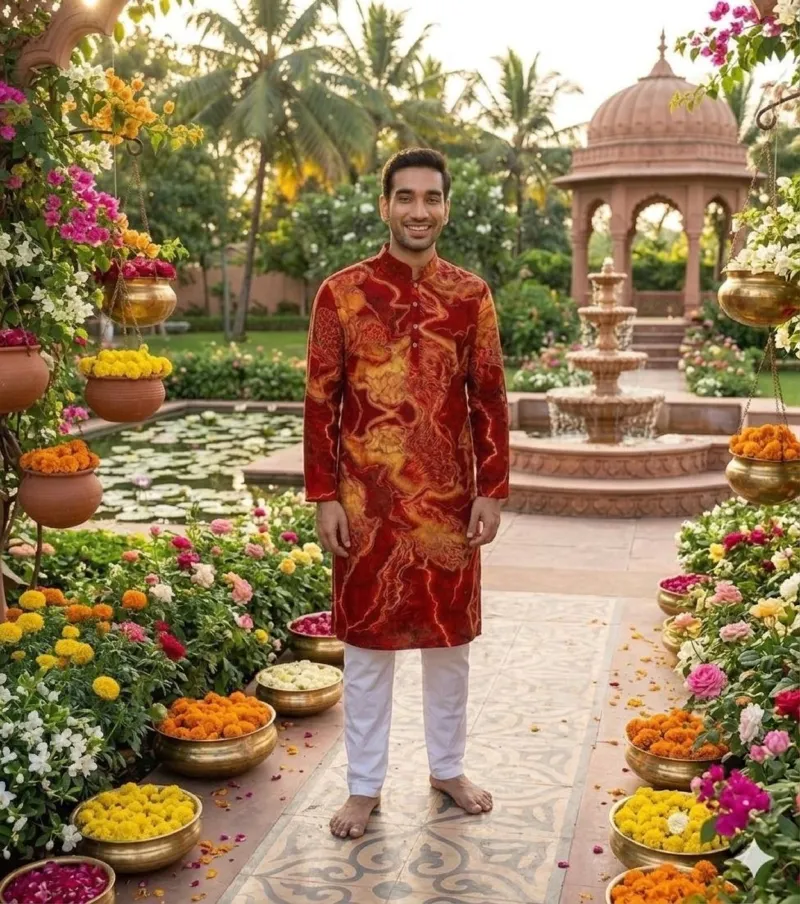 Men's Soft Micro Fabric Panjabi, Panjabi Only, M to XXL