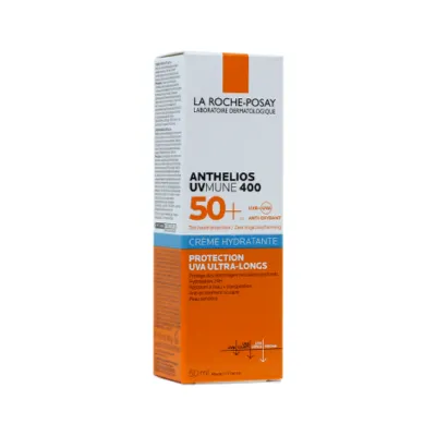 La Roche-Posay Anthelios UVMUNE 400 Creme Hydratante SPF 50plus 50ml (France)