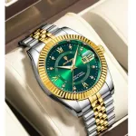 Poedagar 910 Model Fashion Watch for Men (Butterfly Lock)