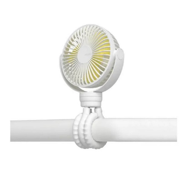 Jisulife FA40 Rechargeable Mini Fan 4000mAh- White Color