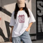 Premium Drop Shoulder T-Shirt for Women |Trendy Print Oversized Tee | Summer Friendly