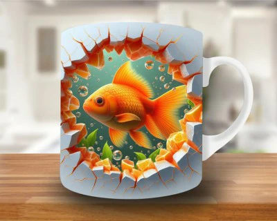 Attractive 3D Design Mug