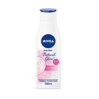Nivea UV Filter With Even Tone Complex & Vitamin C Natural Glow Body Lotion 250ml (Spain)