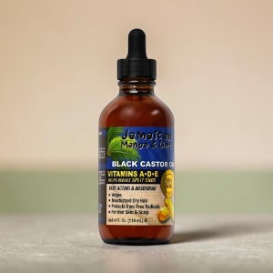 Jamaican Mango & Lime Vitamin A.D.E Black Castor Oil 118ml (United States)