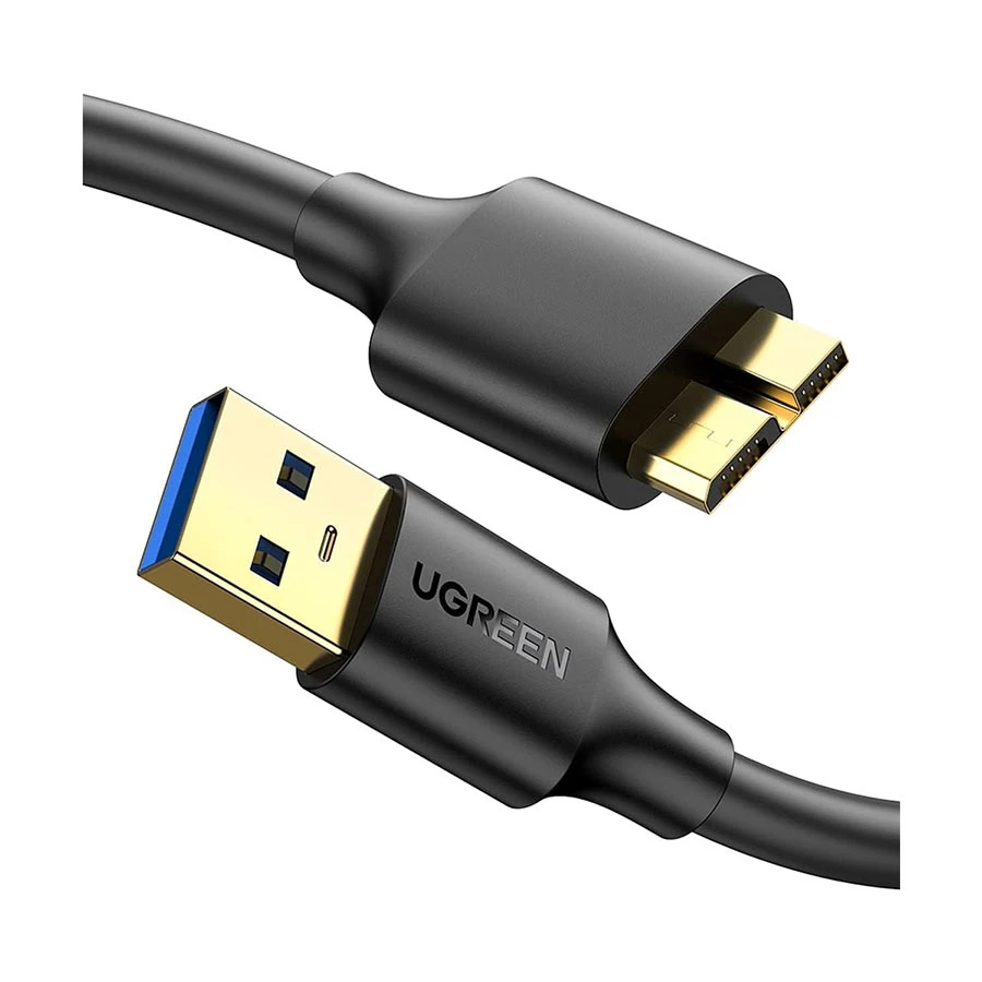 UGREEN US130 5Gbps USB to Micro-B Hard Drive Cable 0.5 Meter Black
