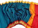 Half Silk Madhurai Check Saree, Without Blouse Piece