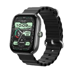 Oraimo Watch 6 Chrome Black Bluetooth Calling Smart Watch #OSW-807