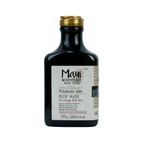 Maui Moisture Detoxifying + Volcanic Ash Body Wash 577ml (USA)
