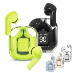 Ultrapods Pro Transparent True Wireless Earbuds – Bluetooth 5.3 TWS with Smart LED Display, ANC Noise Cancellation & IPX4 Waterproof