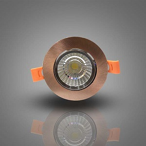 Conceal LED Spot Light 7 Watt White 6500K Body Round Color Bronze RAB