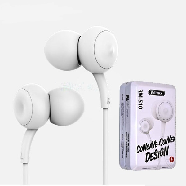 Original Remax RM-510 Earphone – White