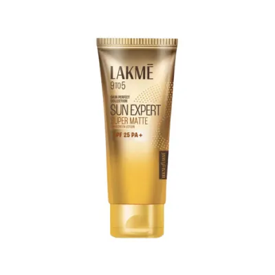 Lakme 9to5 Sun Expert Super Matte Sunscreen Lotion SPF25 PA++ 100ml (India)