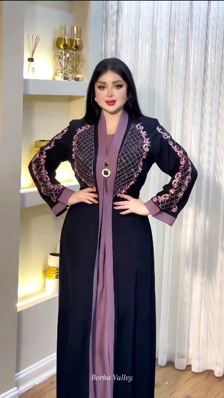 Abaya Adjustable Koti Borka Dress
