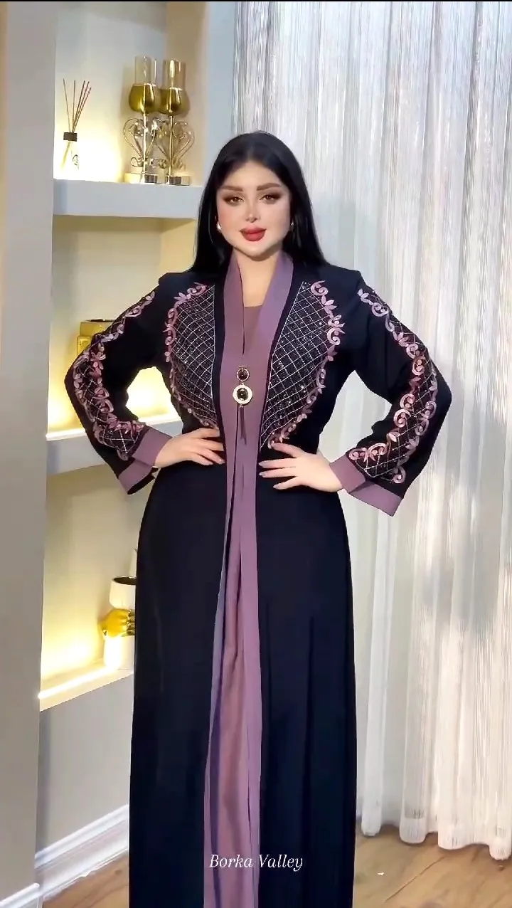 Abaya Adjustable Koti Borka Dress