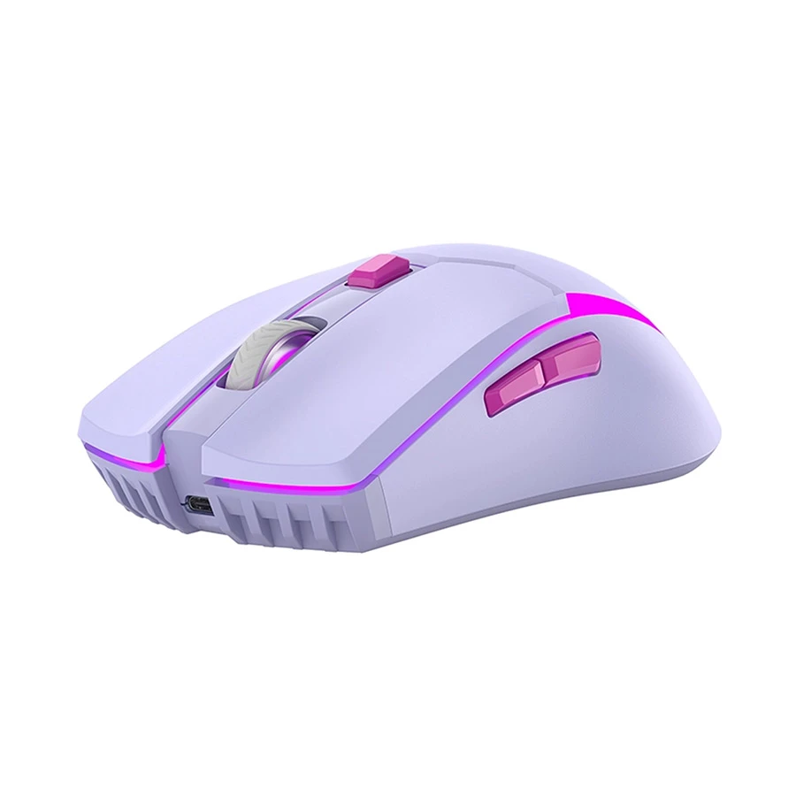 Fantech Venom II WGC2 Vibe Edition RGB Wireless Purple Gaming Mouse
