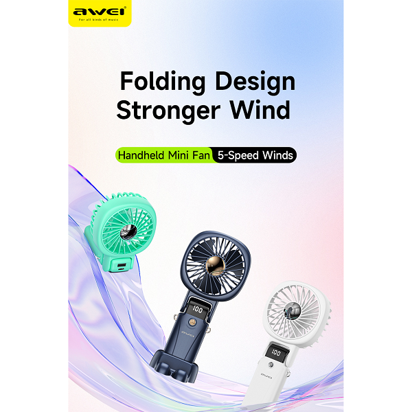 AWEI F37 Multifunctional Handheld Fan