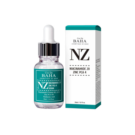 Cos De BAHA Niacinamide 20 Zinc Pca 4 (NZ) 30ml (Korea)