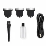VGR V-937 Professional Cordless Hair & Beard Trimmer for Men – LCD Display, 500 Min Runtime, 2000mAh Battery, Zero Gap Stainless Steel Blade (Black)